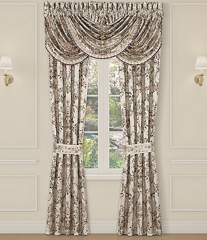 J. Queen New York Pecora Floral Bouquet Window Treatment