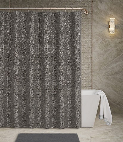 J. Queen New York Radiance Woven Jacquard Shower Curtain