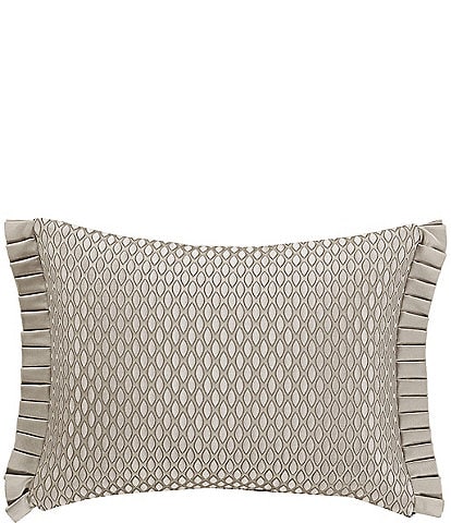 J. Queen New York Regina Reversible Boudoir Pillow