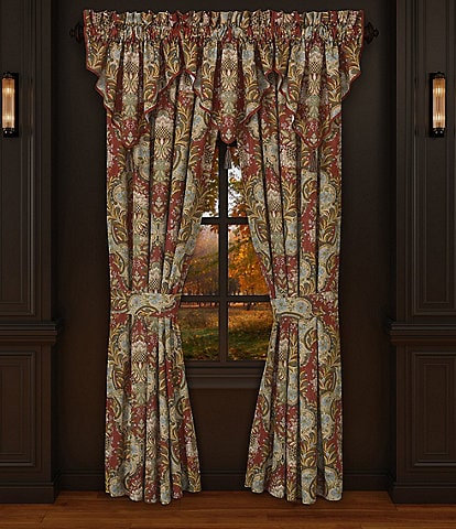 J. Queen New York Sayre Printed Floral Design Window Treatment