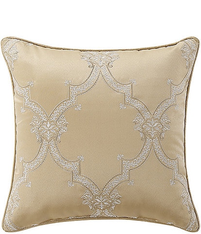 J. Queen New York Sondra 20#double; Square Embellished Decorative Throw Pillow