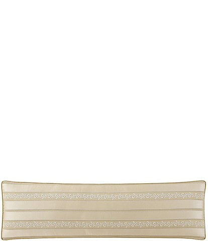 J. Queen New York Sondra Reversible Reading Bolster Pillow