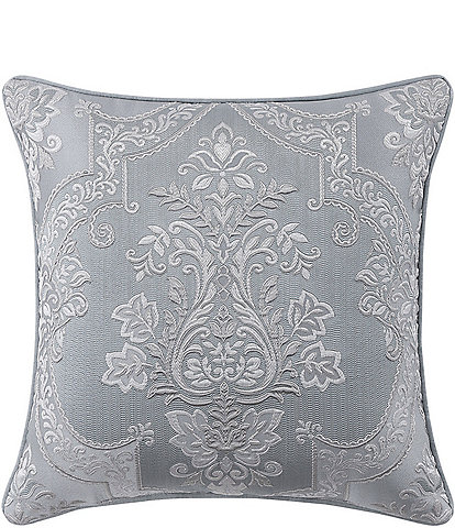 J. Queen New York Sondra Woven Damask Reversible Square Decorative Pillow