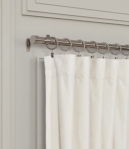J. Queen New York Stanton Adjustable Iron Curtain Rod