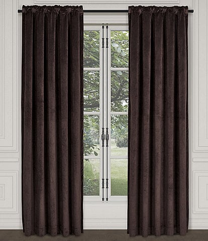 J. Queen New York Townsend Heavyweight Velvet Drapery Single Panel