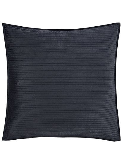 J. Queen New York Townsend Embellished Texture Plush Velvet Euro Sham