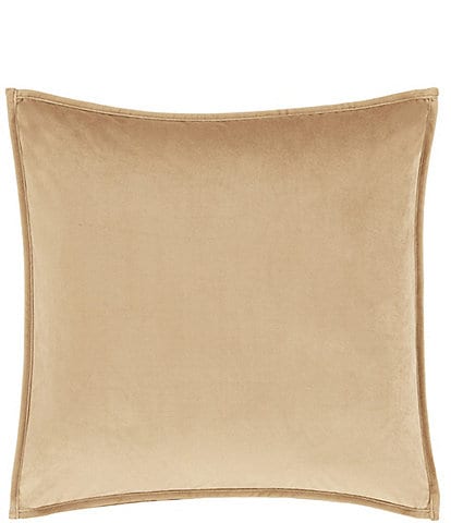 J. Queen New York Townsend Embellished Texture Plush Velvet Square Decorative Throw Pillow Cover