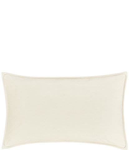 J. Queen New York Townsend Lumbar Plush Velvet Decorative Throw Pillow Cover
