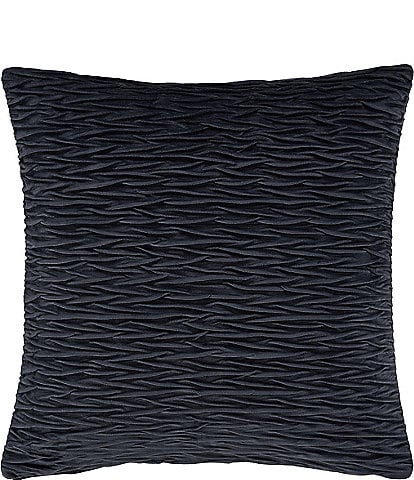 J. Queen New York Townsend Ripple Pleated Square Pillow Cover