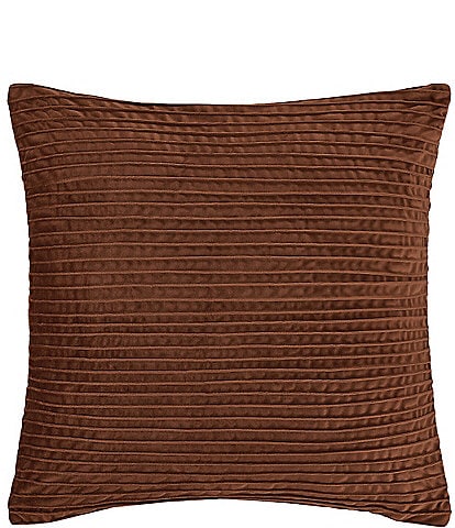 J. Queen New York Townsend Straight Pleated Square Decorative Pillow Cover