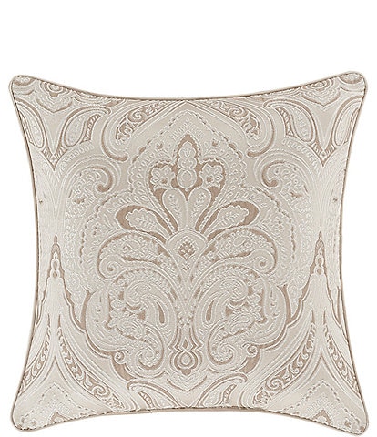 J. Queen New York Trinity Damask Square Pillow