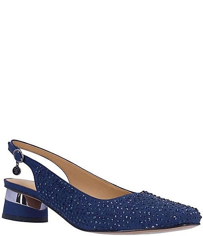 Midnight Blue Rock Glitter Mary Jane Heels with Satin Bow | Mary jane heels,  Navy blue high heels, Girls shoes
