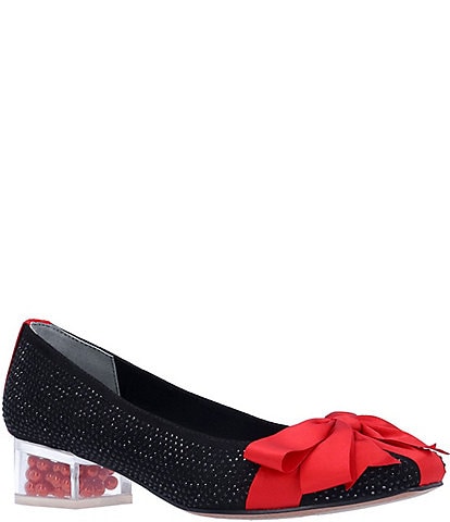 J. Renee Jollee Rhinestone Embellished Holiday Pumps