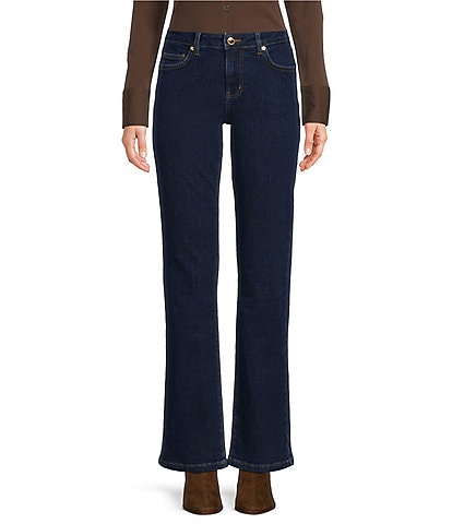 J.McLaughlin High-Rise 5-Pocket Flare Denim Jean