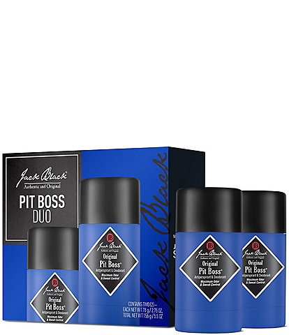 Jack Black Pit Boss Duo Antiperspirant & Deodorant - Limited Edition Holiday Gift Set