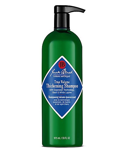 Jack Black True Volume Thickening Shampoo with Expansion Technology - Basil & White Lupine
