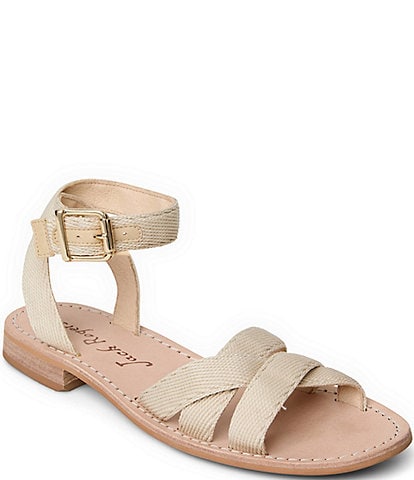 Jack Rogers Patti Woven Ankle Wrap Sandals