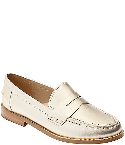 Jack Rogers Tipson Leather Penny Loafers