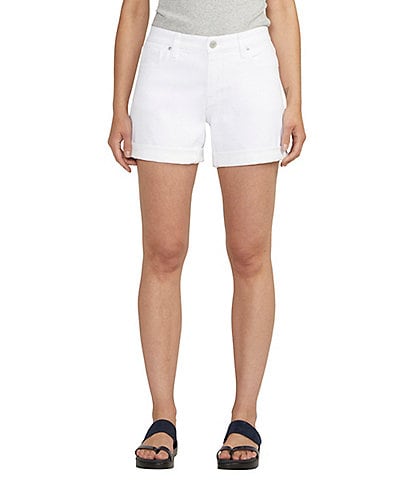 Jag Jeans Alex Mid Rise Relaxed Boyfriend Shorts