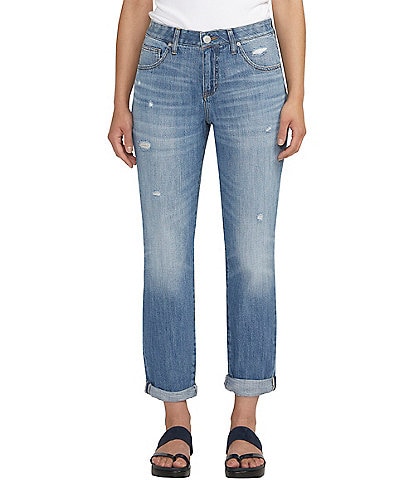 Jag Jeans Carter Girlfriend Mid Rise Relaxed Slim Fit Jeans