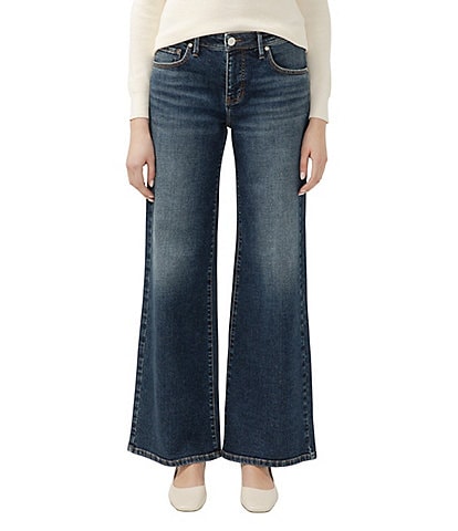 Jag Jeans Willow Wide Leg Mid-Rise Jean