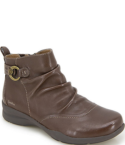 Jambu Angie Leather Scrunch Booties