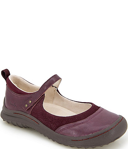 Jambu Ezra Leather Mary Janes