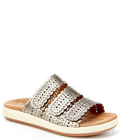 Jambu Odysseus Leather Slide Sandals