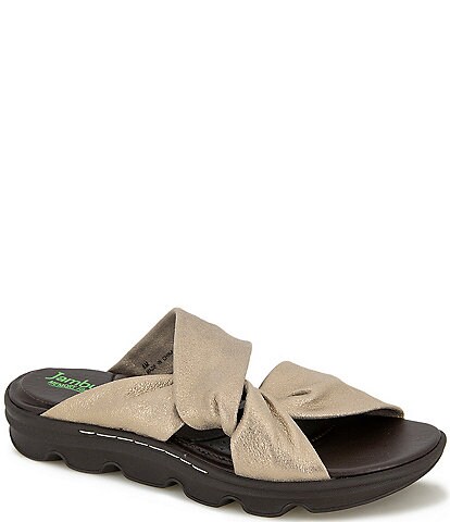 Jambu Tiana Leather Slide Sandals