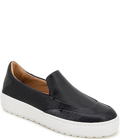 Jambu Women's Cami Leather Slip On Platform Sneakers