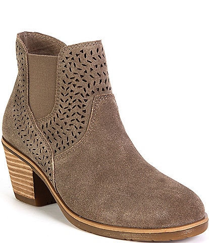 Jambu Women's Veda Suede Chelsea Ankle Booties