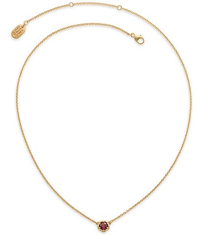 James Avery 14K Gold Cherished Birthstone Necklace