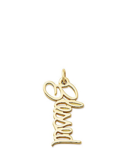 James Avery 14K Gold Blessed Charm