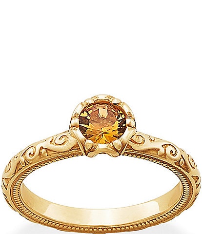 James Avery 14K Gold Cherished Birthstone Band Ring