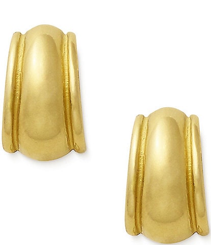 James Avery 14K Gold Christina French Hoop Earrings