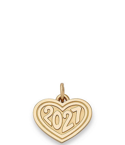 James Avery 14k Gold Heart 2027 Charm