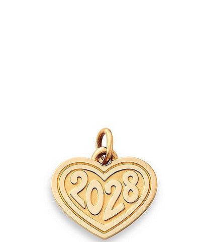 James Avery 14k Gold Heart 2028 Charm