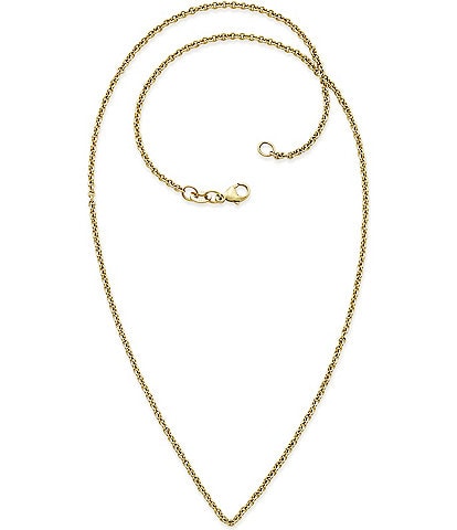 James Avery 14K Gold Light Cable Chain Necklace
