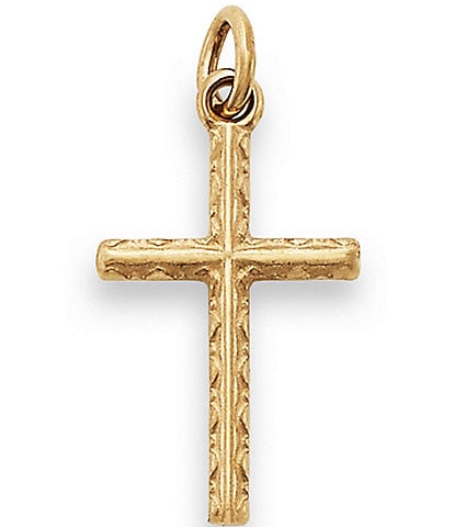 James Avery 14K Gold Petite Elegant Cross Faith Charm
