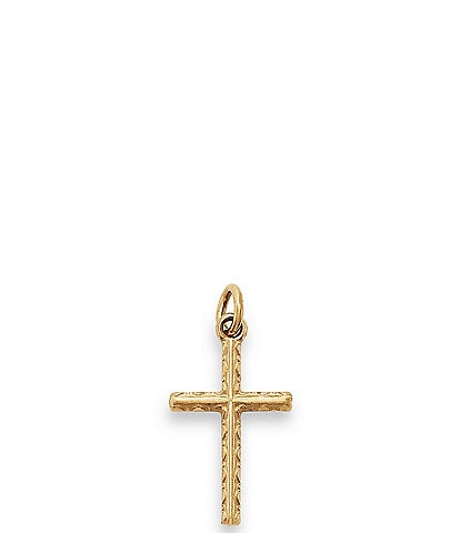 James Avery 14K Gold Petite Elegant Cross Faith Charm