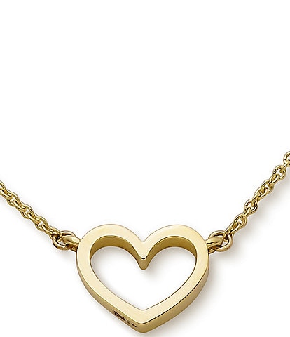 James Avery 14K Gold Petite Heart Pendant Necklace