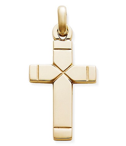 James Avery 14K Gold Medium Plain Latin Cross