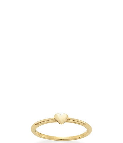 James Avery 14K Gold Pure Heart Ring