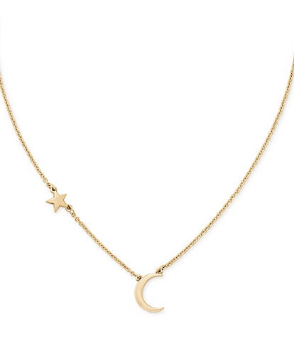 James Avery 14K Gold Shoot for the Moon Necklace