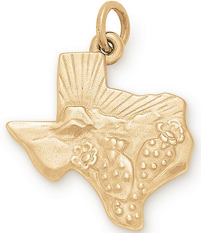 James Avery 14K Gold Texas Landscape Charm