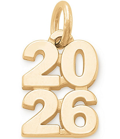 James Avery 14K Gold Year 2026 Charm
