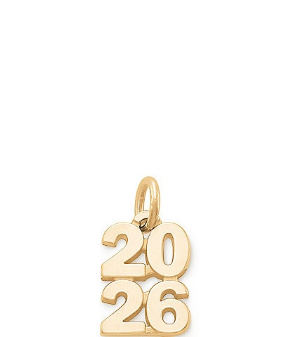 James Avery 14K Gold Year 2026 Charm