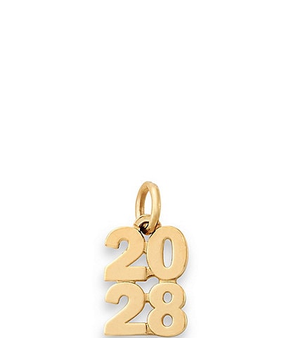 James Avery 14K Gold Year 2028 Charm