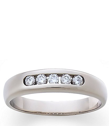 James Avery Crystal 18k Palladium White Gold Debra Ring