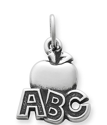 James Avery ABC Apple Charm
